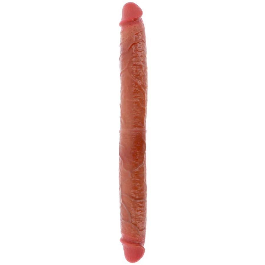 GET REAL - DILDO DOBLE DONG DE SILICONA CARAMELO 46 CM-MillenialSexshop-GET REAL Imagen del artículo erótico GET REAL - DILDO DOBLE DONG DE SILICONA CARAMELO 46 CM de GET REAL en la sección JUGUETES BIENESTAR |Dildos sin Vibración|Penes dobles de Millenial Sexshop.