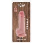GET REAL - PENE REALÍSTICO DELUXE CON TESTÍCULOS EXTRA GRUESO 23 CM - Imagen 5