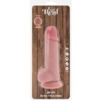 GET REAL - PENE REALÍSTICO DELUXE CON TESTÍCULOS EXTRA GRUESO 25 CM - Imagen 5