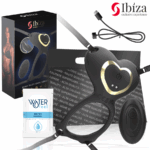 Imagen del artículo erótico IBIZA - VIBRADOR PARA PAREJAS FORMA DE BRAGUITA CORAZON CONTROL REMOTO de IBIZA TECHNOLOGY en la sección JUGUETES BIENESTAR |Vibradores|Vibradores control remoto de Millenial Sexshop.
