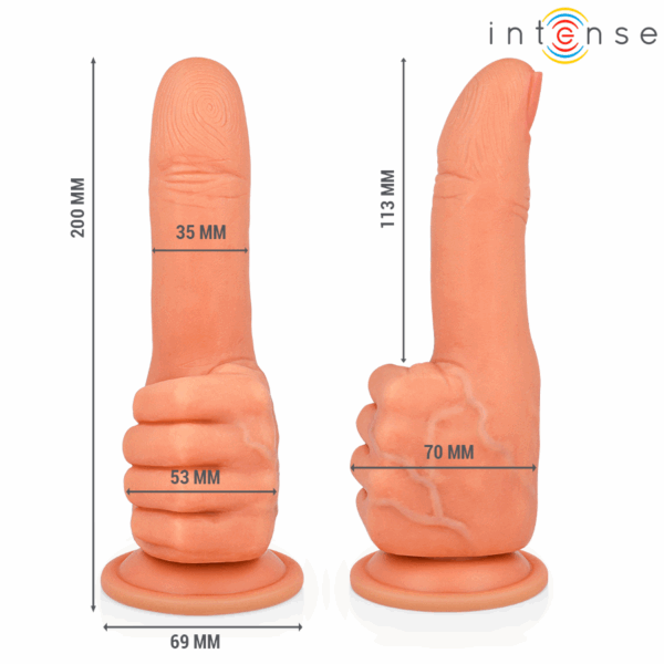 3 CM de INTENSE FUN en la sección JUGUETES BIENESTAR |Dildos sin Vibración|Dildos Punto G de Millenial Sexshop.