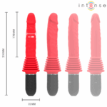 INTENSE - CYNTHIA VIBRADOR THRUSTING CONTROL REMOTO CON CALOR - Imagen 6
