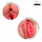 INTENSE DEEP TOUCH - RILEY MASTURBADOR DOBLE BOCA & VAGINA - Imagen 6