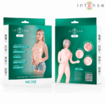 INTENSE DOLLS - NICOLE MUÑECA HINCHABLE CON TRES ORIFICIOS - Imagen 4