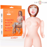 Imagen del artículo erótico INTENSE DOLLS - SCARLETT MUÑECA HINCHABLE CON TRES ORIFICIOS de INTENSE DOLLS en la sección JUGUETES BIENESTAR |Muñec@s Hinchables de Millenial Sexshop.