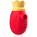 INTENSE - ESTIMULADOR CLÍTORIS 10 MODOS DE SUCCIÓN Y LICKING - ROJO - Imagen 2