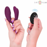 INTENSE - SANDRA VIBRADOR & ESTIMULADOR DE PINZAS CON GOLPETEO CONTROL REMOTO - Imagen 2