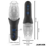 JAMYJOB - SPINJOB 2.0 MASTURBADOR CON THRUSTING Y ROTACIÓN - Imagen 5