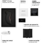 LELO - SONA 3 CRUISE MASAJEADOR SÓNICO DE CLÍTORIS NEGRO - Imagen 5