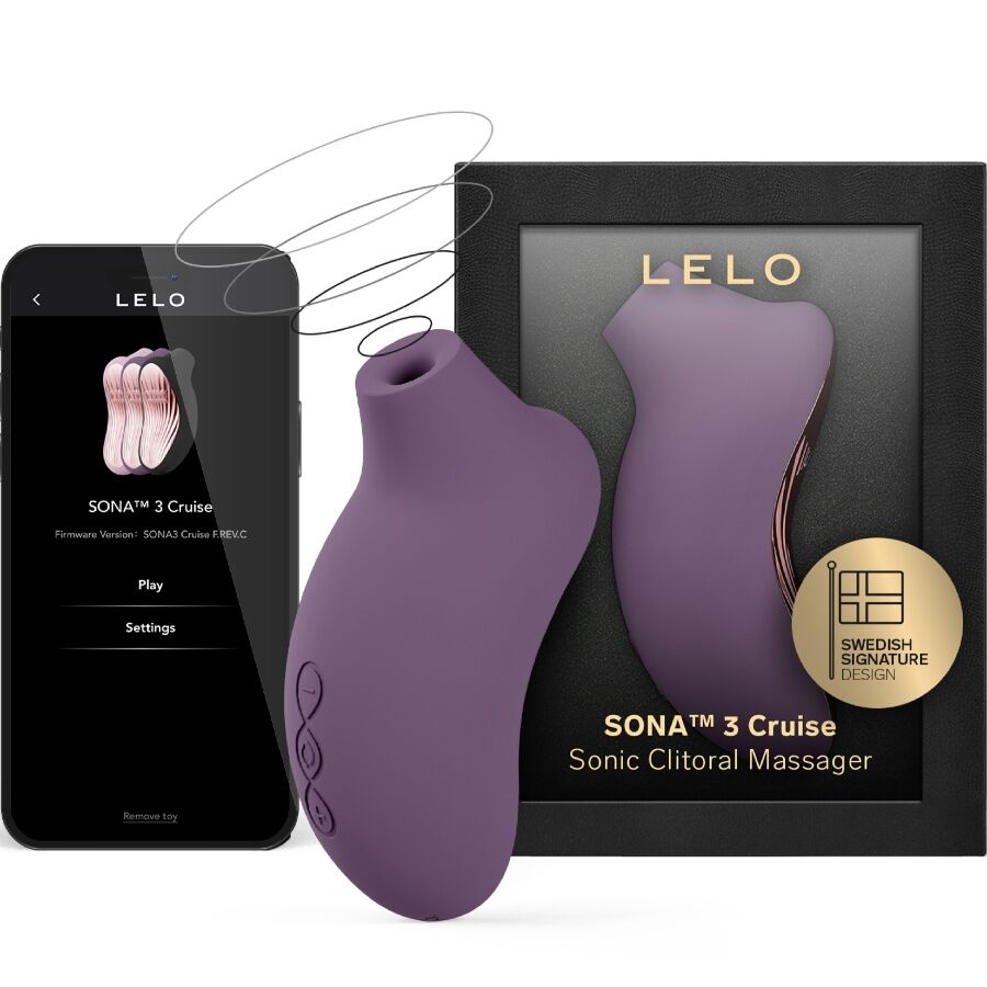 Imagen del artículo erótico LELO - SONA 3 CRUISE MASAJEADOR SÓNICO DE CLÍTORIS VIOLETA de LELO en la sección JUGUETES BIENESTAR |Juguetes para Mujeres|Estimuladores|Masajeadores de Millenial Sexshop.