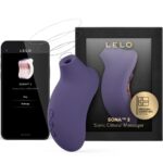 Imagen del artículo erótico LELO - SONA 3 MASAJEADOR SÓNICO DE CLÍTORIS MORADO de LELO en la sección JUGUETES BIENESTAR |Juguetes para Mujeres|Estimuladores|Masajeadores de Millenial Sexshop.