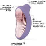 LELO - SONA 3 MASAJEADOR SÓNICO DE CLÍTORIS VIOLETA - Imagen 4