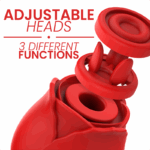 MIA - ESTIMULADOR CLITORIS DOS CABEZALES 3 EN 1 EDICIÓN DE LUJO - Imagen 3