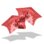 OHMAMA FETISH - PEZONERAS ESTRELLA LENTEJUELAS ROJO - Imagen 2