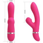 PRETTY LOVE - WILLOW VIBRADOR Y SUCCIONADOR RABBIT - Imagen 3