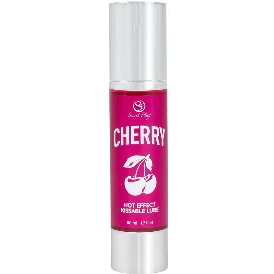 SECRETPLAY - LUBRICANTE EFECTO CALOR CEREZA 50 ML-MillenialSexshop-SECRETPLAY COSMETIC Imagen del artículo erótico SECRETPLAY - LUBRICANTE EFECTO CALOR CEREZA 50 ML de SECRETPLAY COSMETIC en la sección DROGUERÍA |Lubricantes|Efecto Calor de Millenial Sexshop.