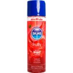 Imagen del artículo erótico SKINS - FRUITY LUBRICANTE BASE DE AGUA FRESA 130 ML de SKINS en la sección DROGUERÍA |Lubricantes|Con deliciosos Sabores de Millenial Sexshop.
