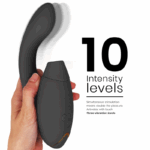 WOMANIZER - DUO 2 ESTIMULADOR NEGRO - Imagen 4