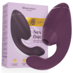 Imagen del artículo erótico WOMANIZER - DUO NEXT ESTIMULADOR VIBRADOR DUAL CLÍTORIS & PUNTO·G MORADO de WOMANIZER en la sección JUGUETES BIENESTAR |Juguetes para Mujeres|Estimuladores|Succionadores con vibración de Millenial Sexshop.