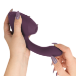 WOMANIZER - DUO NEXT ESTIMULADOR VIBRADOR DUAL CLÍTORIS & PUNTO·G MORADO - Imagen 4