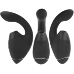 WOMANIZER - DUO NEXT ESTIMULADOR VIBRADOR DUAL CLÍTORIS & PUNTO·G NEGRO - Imagen 2