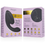 WOMANIZER - DUO NEXT ESTIMULADOR VIBRADOR DUAL CLÍTORIS & PUNTO·G NEGRO - Imagen 7
