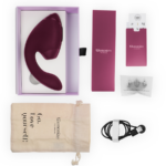 WOMANIZER - DUO NEXT ESTIMULADOR VIBRADOR DUAL CLÍTORIS & PUNTO·G ROSA - Imagen 6