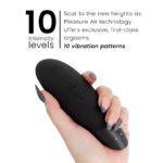 WOMANIZER - ENHANCE ESTIMULADOR DE CLITORÍS NEGRO - Imagen 5