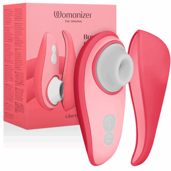 Imagen del artículo erótico WOMANIZER - LIBERTY 2 ESTIMULADOR & SUCCIONADOR CLÍTORIS ROSA de WOMANIZER en la sección JUGUETES BIENESTAR |Juguetes para Mujeres|Estimuladores|Succionadores con vibración de Millenial Sexshop.
