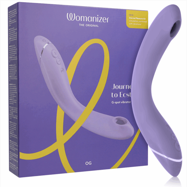 Imagen del artículo erótico WOMANIZER - OG G-SPOT LILA de WOMANIZER en la sección JUGUETES BIENESTAR |Juguetes para Mujeres|Estimuladores|Succionadores con vibración de Millenial Sexshop.