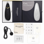 WOMANIZER - PREMIUM 2 ESTIMULADOR DE CLÍTORIS NEGRO - Imagen 6