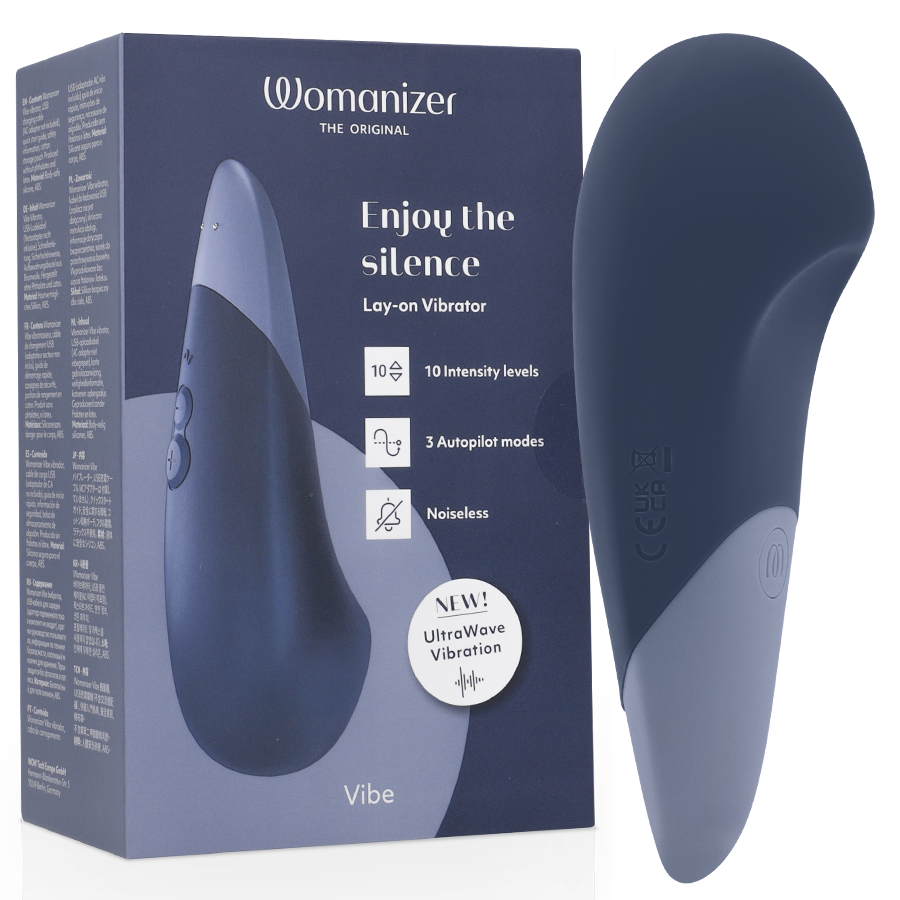 WOMANIZER - VIBE VIBRADOR LAY-ON SILENCIOSO AZUL OSCURO-MillenialSexshop-WOMANIZER Imagen del artículo erótico WOMANIZER - VIBE VIBRADOR LAY-ON SILENCIOSO AZUL OSCURO de WOMANIZER en la sección JUGUETES BIENESTAR |Vibradores|Vibradores Lay-on Clítoris de Millenial Sexshop.