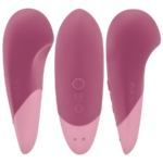 WOMANIZER - VIBE VIBRADOR LAY-ON SILENCIOSO ROSA OSCURO - Imagen 2