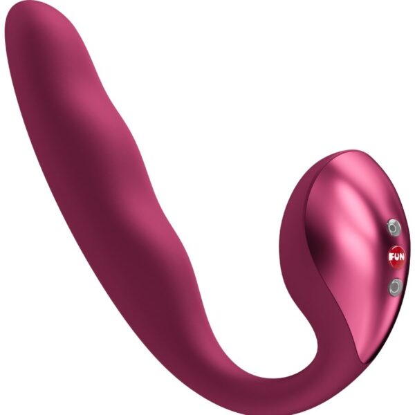 Imagen del artículo erótico FUN FACTORY - ALLEGRO DOBLE VIBRADOR INSERTABLE AIR PULSE BURDEOS de FUN FACTORY en la sección JUGUETES BIENESTAR |Juguetes para Mujeres|Estimuladores|Succionadores con vibración de Millenial Sexshop.