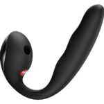 FUN FACTORY - ALLEGRO DOBLE VIBRADOR INSERTABLE AIR PULSE NEGRO - Imagen 2