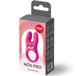 FUN FACTORY - NOS PRO ANILLO VIBRADOR PENE MAGENTA - Imagen 7