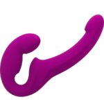 Imagen del artículo erótico FUN FACTORY - SHARE LITE DILDO DOBLE MORADO de FUN FACTORY en la sección JUGUETES BIENESTAR |Dildos sin Vibración|Penes dobles de Millenial Sexshop.
