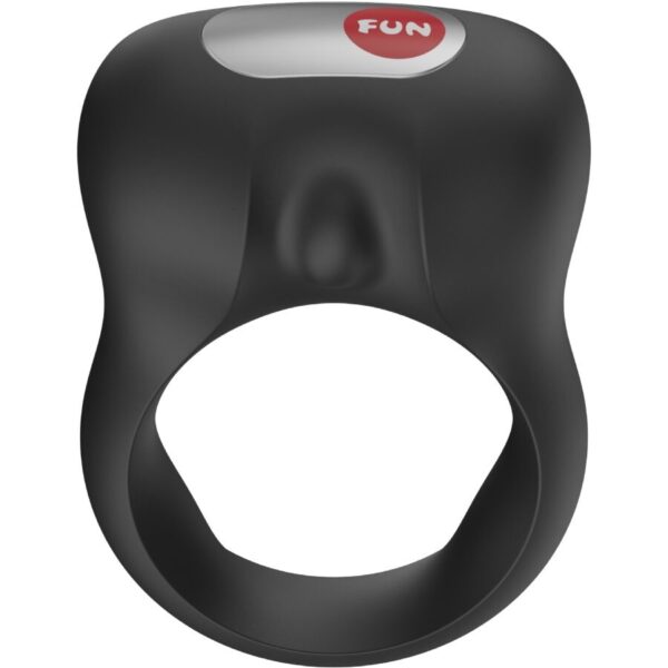 Imagen del artículo erótico FUN FACTORY - STEADY ANILLO VIBRADOR PENE NEGRO de FUN FACTORY en la sección JUGUETES BIENESTAR |Juguetes para Hombres|Accesorios para el pene|Anillos Pene|Anillos con Vibración de Millenial Sexshop.