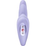 FUN FACTORY - VIVACE DOBLE VIBRADOR INSERTABLE AIR PULSE VIOLETA - Imagen 3