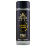 Imagen del artículo erótico HOT - ACEITE DE MASAJE AMBER & MUSK 100 ML de HOT en la sección DROGUERÍA |Para Masajes|Aceites con Sabores de Millenial Sexshop.