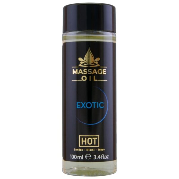 Imagen del artículo erótico HOT - ACEITE DE MASAJE EXOTIC-SPECIAL 100 ML de HOT en la sección DROGUERÍA |Para Masajes|Aceites con Sabores de Millenial Sexshop.
