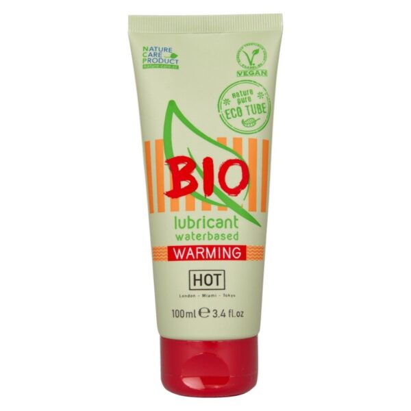 Imagen del artículo erótico HOT - BIO LUBRICANT LUBRICANTE BIO BASE AGUA EFECTO CALOR 100 ML de HOT en la sección DROGUERÍA |Lubricantes|Efecto Calor de Millenial Sexshop.