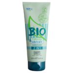 Imagen del artículo erótico HOT - BIO MASSAGE & LUBRICANTE BASE AGUA 2 EN 1 200 ML de HOT en la sección DROGUERÍA |Lubricantes|Base Agua de Millenial Sexshop.