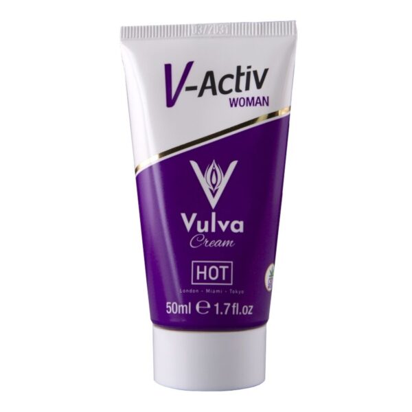 Imagen del artículo erótico HOT - CREMA PARA VULVA CON CBD 50 ML de HOT en la sección DROGUERÍA |Lubricantes|Serie con base CBD de Millenial Sexshop.