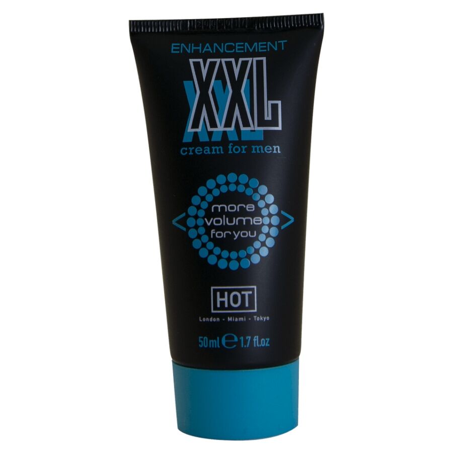 HOT - CREMA POTENCIADORA XXL PARA HOMBRE 50 ML-MillenialSexshop-HOT Imagen del artículo erótico HOT - CREMA POTENCIADORA XXL PARA HOMBRE 50 ML de HOT en la sección DROGUERÍA |Estimulantes para Ellos|Aumento del pene de Millenial Sexshop.