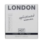 HOT - PERFUME CON FEROMONAS LONDON SOPHISTICATED MUJER 30 ML - Imagen 2