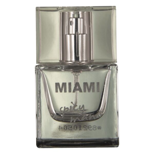 Imagen del artículo erótico HOT - PERFUME CON FEROMONAS MIAMI SPICY HOMBRE 30 ML de HOT en la sección DROGUERÍA |Perfumes |Perfumes Feromonas Masculinas de Millenial Sexshop.