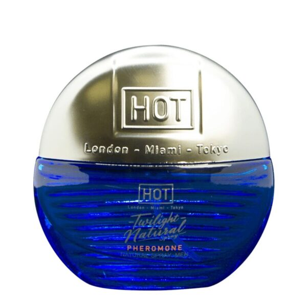 Imagen del artículo erótico HOT - TWILIGHT NATURAL CON FEROMONAS HOMBRE 15 ML de HOT en la sección DROGUERÍA |Perfumes |Perfumes Feromonas Masculinas de Millenial Sexshop.