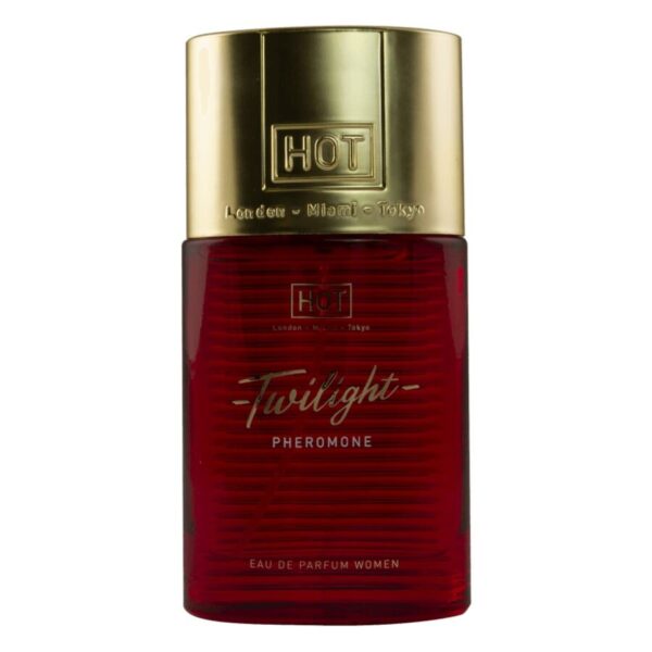 Imagen del artículo erótico HOT - TWILIGHT PERFUME CON FEROMONAS MUJER 50 ML de HOT en la sección DROGUERÍA |Perfumes |Perfumes Feromonas Femeninas de Millenial Sexshop.