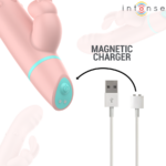 INTENSE - ALVIN ESTIMULADOR RABBIT & VIBRADOR ROLLING + OSCILANTE - Imagen 9